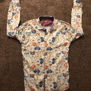 Spa zip Dress Shirts Size XL